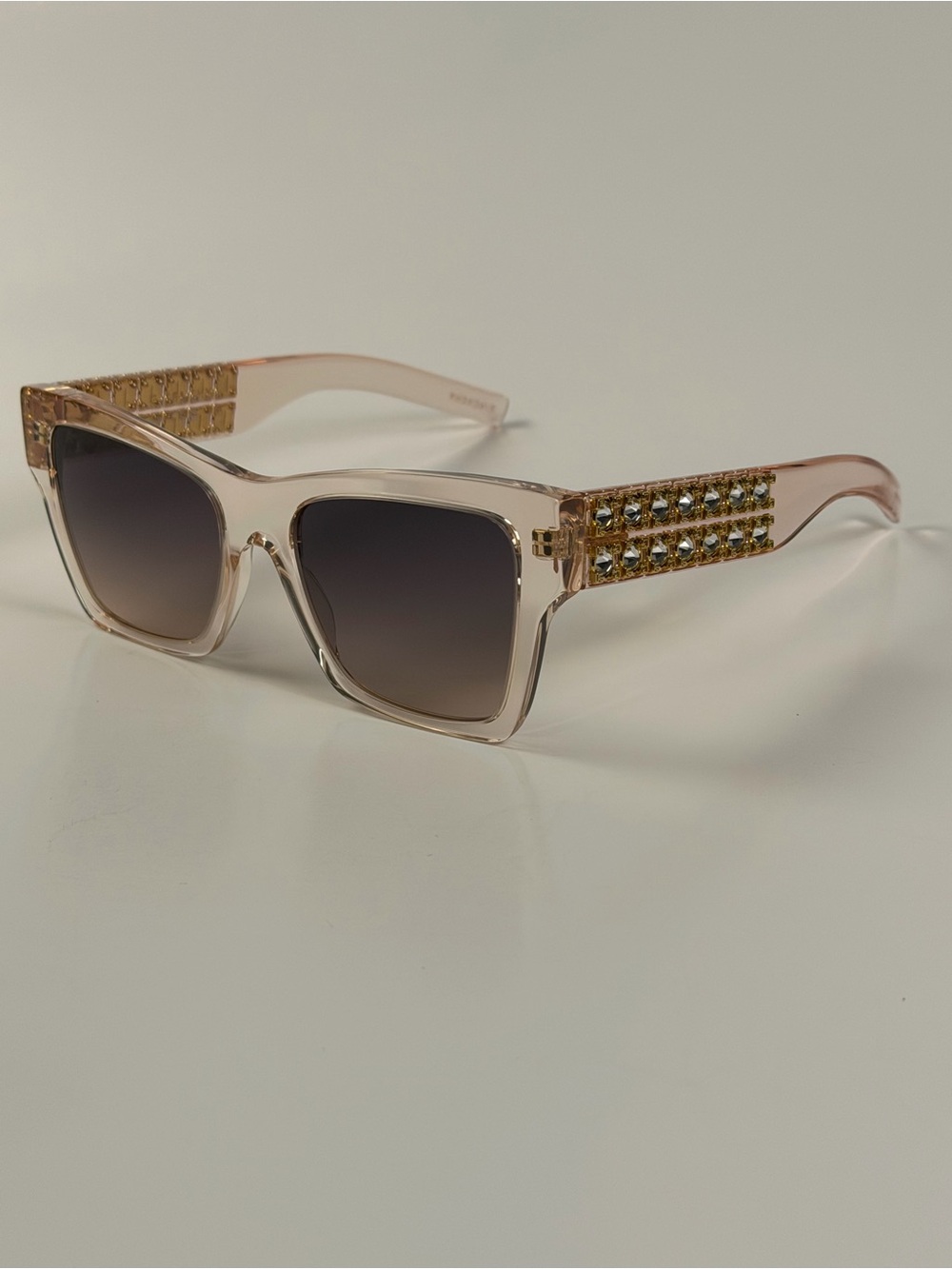 Givenchy Crystal-Embellished Square Sunglasses - Pink